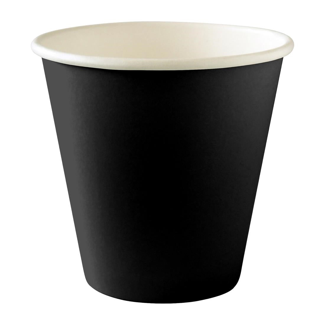 BioPak BioCup Single Wall Black - 280ml 90mm (Pack 1000) • PAS-DD560