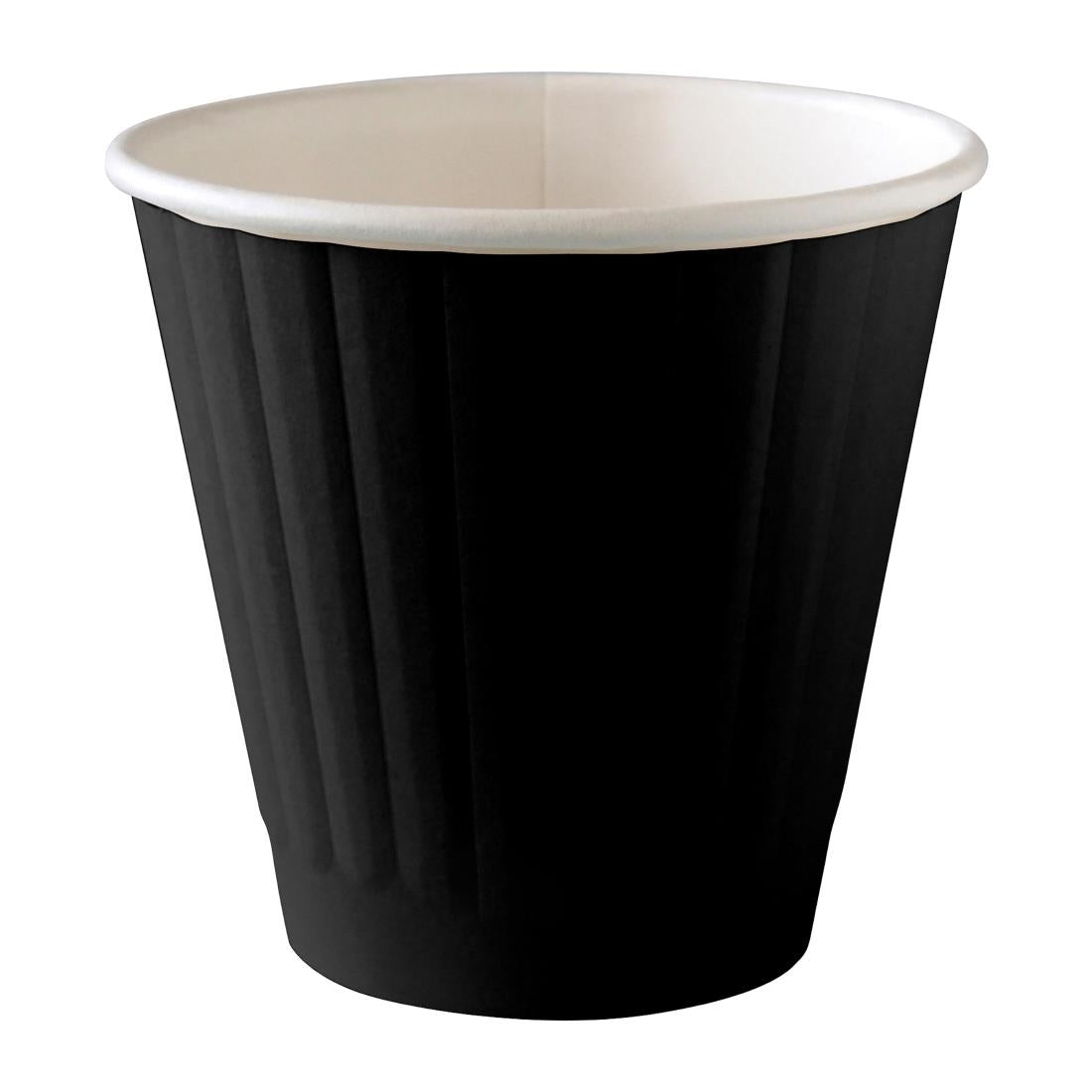 BioPak BioCup Double Wall Black - 295ml 90mm (Pack 1000) • PAS-DD564