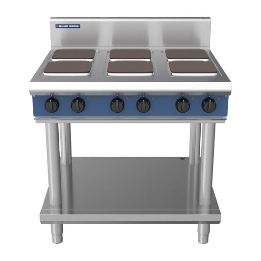 Blue Seal Evolution - 900mm Electric Cooktop Sealed Hobs - Leg Stand • PAS-DD695