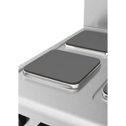 Waldorf 800 - 600mm Electric Cooktop Sealed Hobs - Leg Stand • PAS-DD712