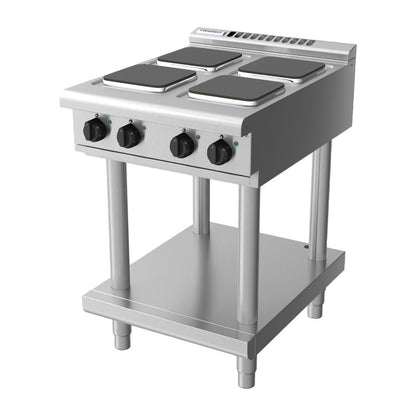 Waldorf 800 - 600mm Electric Cooktop Sealed Hobs L/B Version - Leg Stand • PAS-DD714