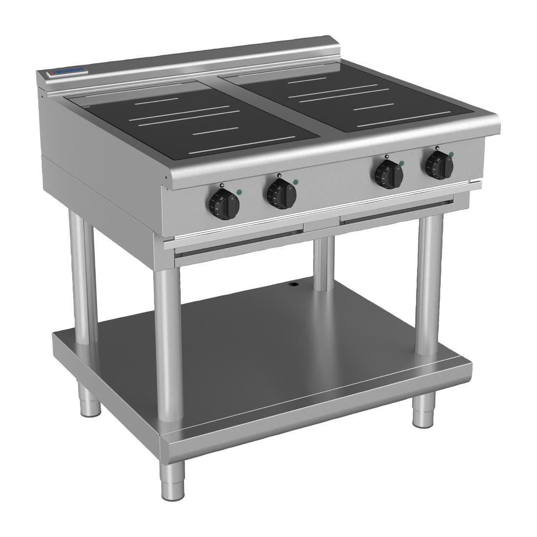 Waldorf 800 - 900mm Electric Induction Cooktop L/B Version - Leg Stand • PAS-DD716