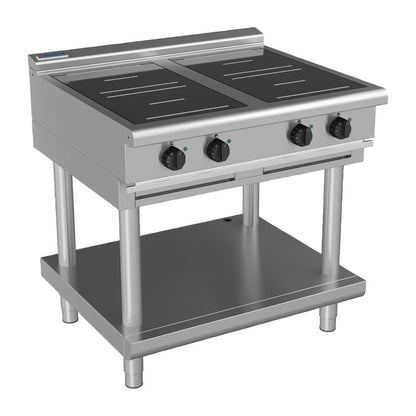 Waldorf 800 - 900mm Electric Induction Cooktop L/B Version - Leg Stand • PAS-DD716