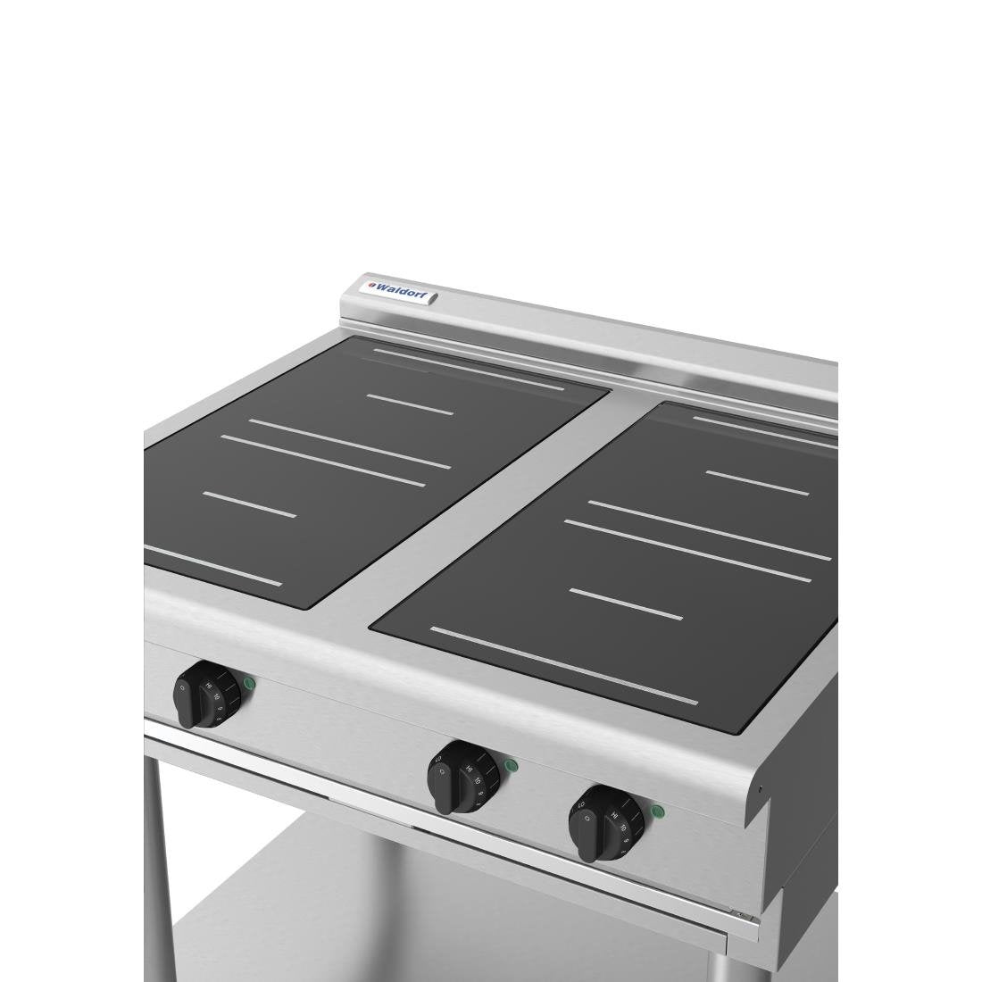 Waldorf 800 - 900mm Electric Induction Cooktop L/B Version - Leg Stand • PAS-DD716