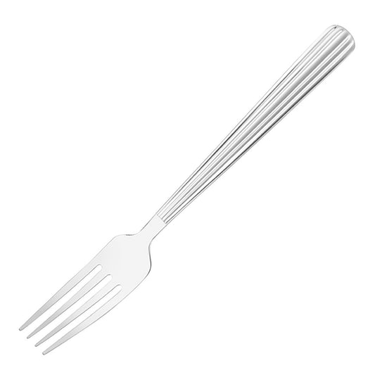 Tablekraft Lido Dessert Fork 18/10 Stainless Steel 188mm (12 Pack) (18/10 Stainless Steel | Pack 12 | 188mm) • PAS-DD729
