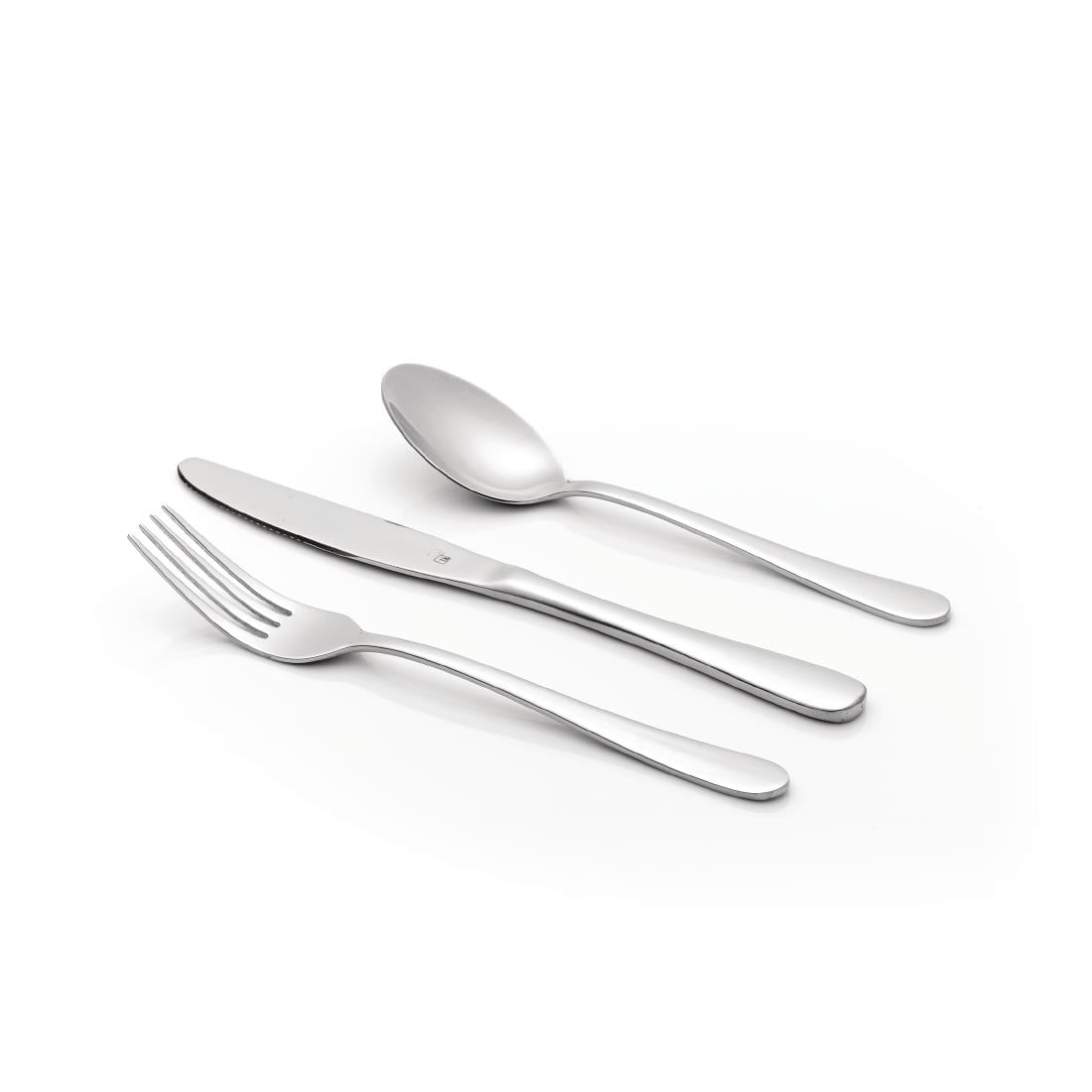 Tablekraft Luxor Salad Spoon 18/0 Stainless Steel (12 Pack) • PAS-FL654