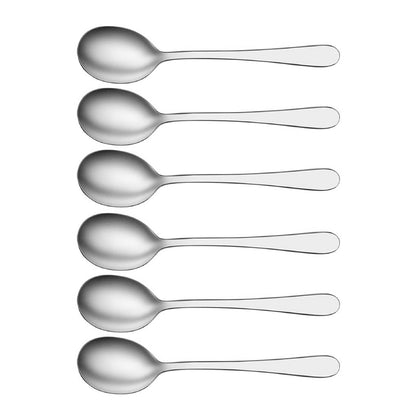 Tablekraft Luxor Fruit Spoon Hang sell 18/0 Stainless Steel 143mm (6 Pack) (18/0 Stainless Steel | Pack 6 | 143mm) • PAS-DD760