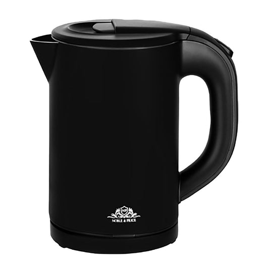 Noble & Price Cordless Electric Kettle Double Wall Black 0.8Ltr • PAS-DD770