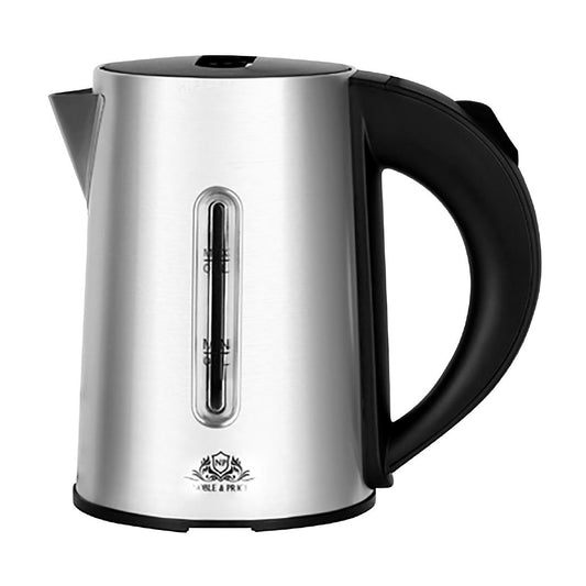 Noble & Price Cordless Electric Kettle Stainless Steel 0.6Ltr (Capacity: 0.6Ltr | 190x180mm) • PAS-DD771
