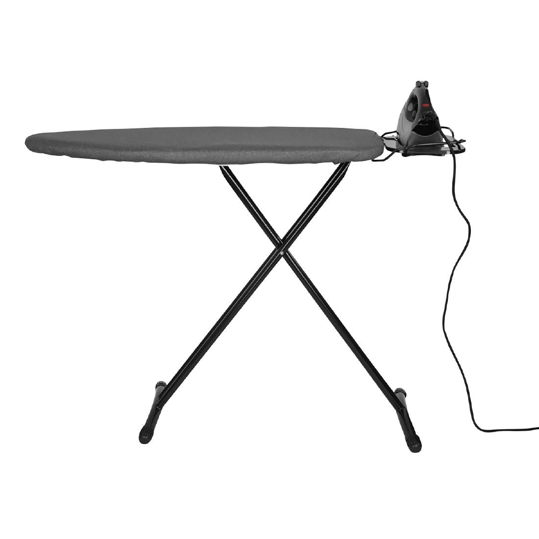 Noble & Price Ironing Board With Iron Rest Tube Legs 915x320x830mm • PAS-DD774