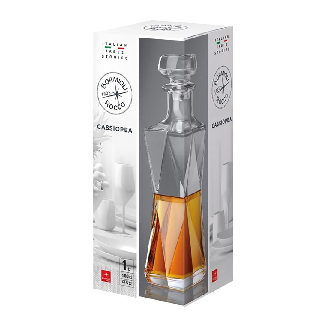 Bormioli Rocco Cassiopea Spirit Decanter Clear 800ml • PAS-DD782
