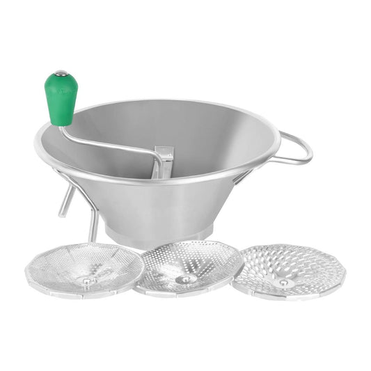 Louis Tellier Heavy Duty Food Mill 310mm with Stainless Steel Blades • PAS-DD786