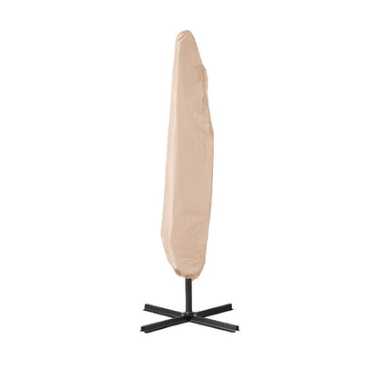 Milano Outdoor 3 Meter Hanging and Folding Umbrella - Beige • PAS-DD839