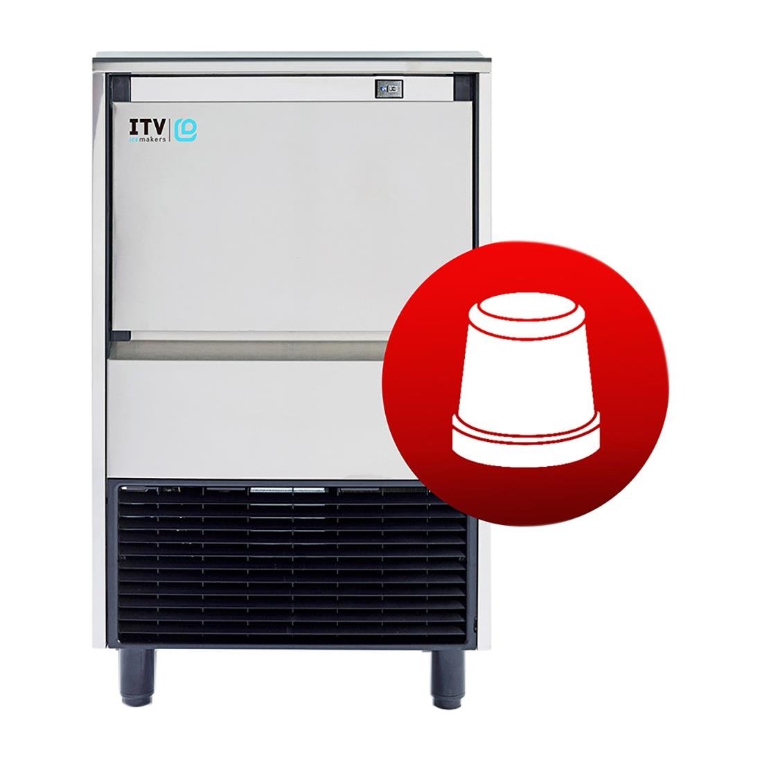 ITV-GALA 114kg Self Container Ice Maker • PAS-DD849