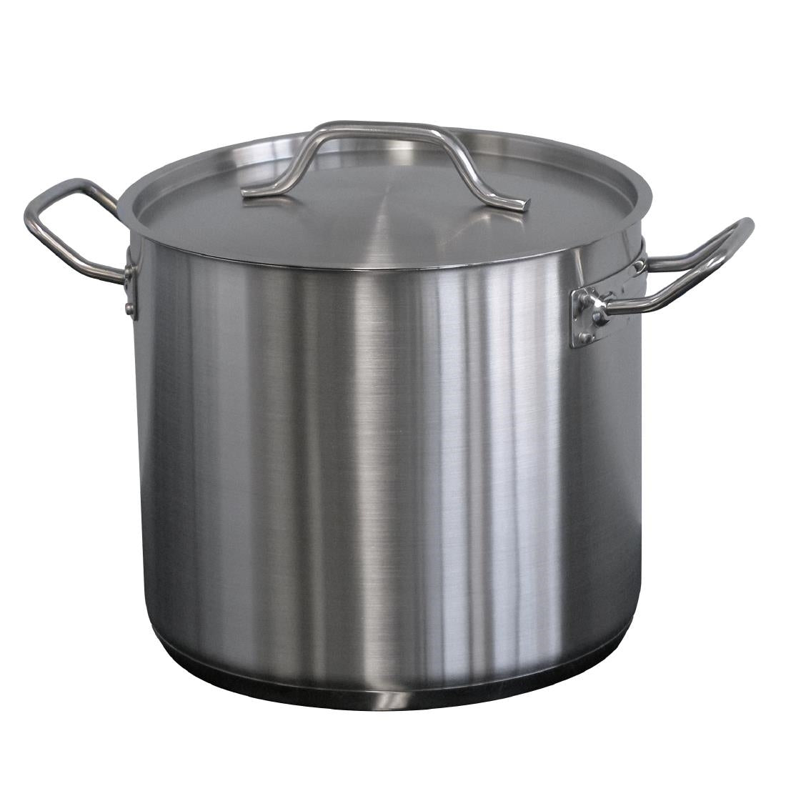 Förje Stainless Steel Stockpot with Lid 12Ltr • PAS-DD855