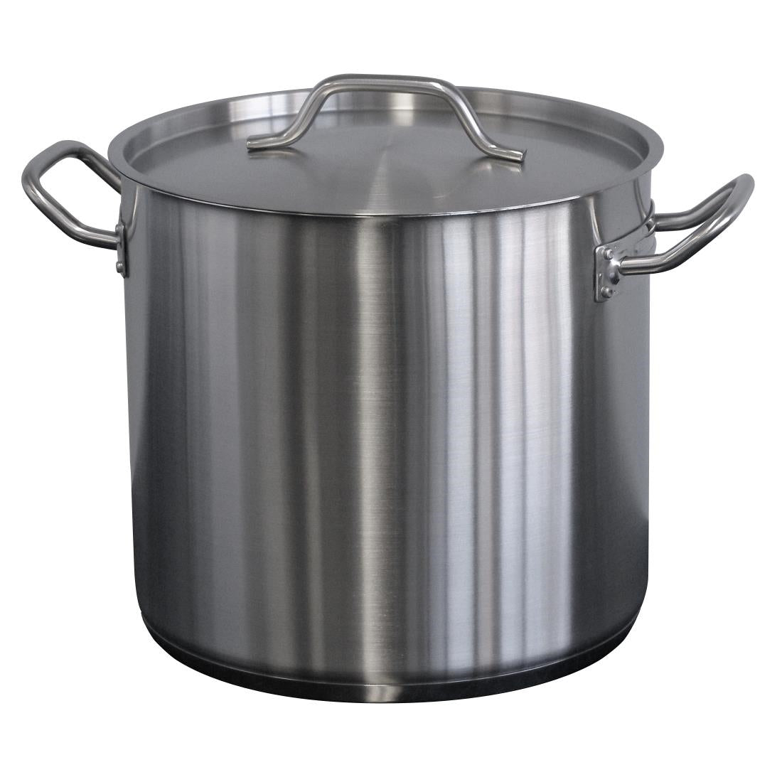 Förje Stainless Steel Stockpot with Lid 16Ltr • PAS-DD856