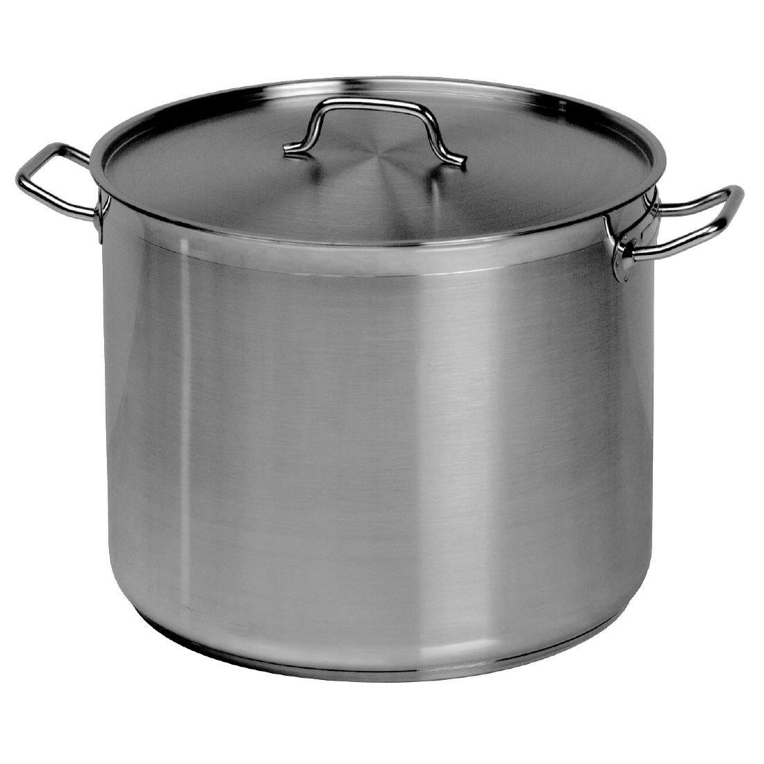 Förje Stainless Steel Stockpot with Lid 36Ltr • PAS-DD859