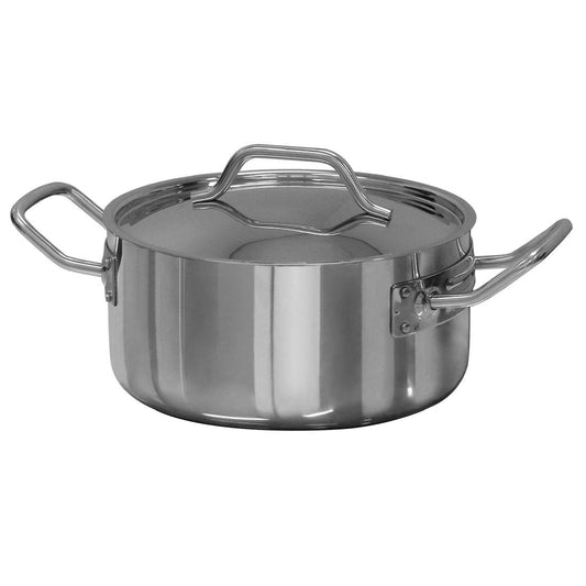 Förje Low Casserole Pot with Lid 3.3Ltr • PAS-DD867