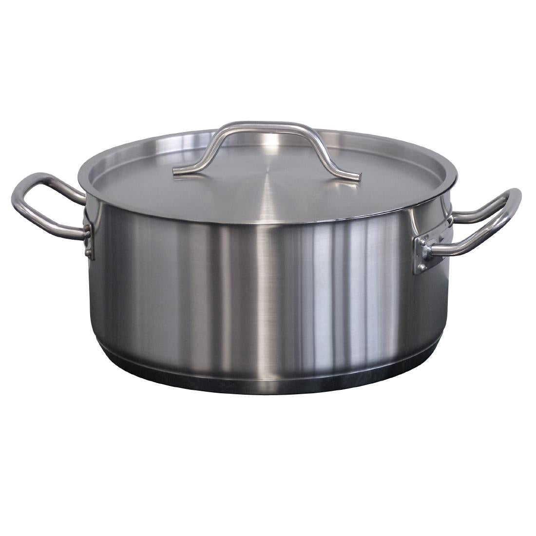 Förje Low Casserole Pot with Lid 8Ltr • PAS-DD869