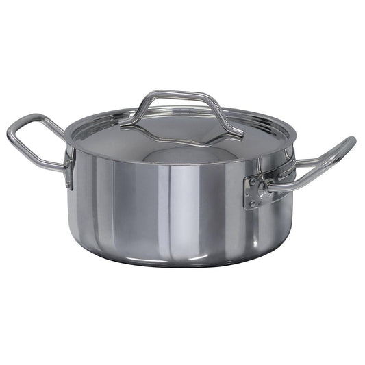 Förje Extreme Performance Low Casserole Pot with Lid 3Ltr • PAS-DD889