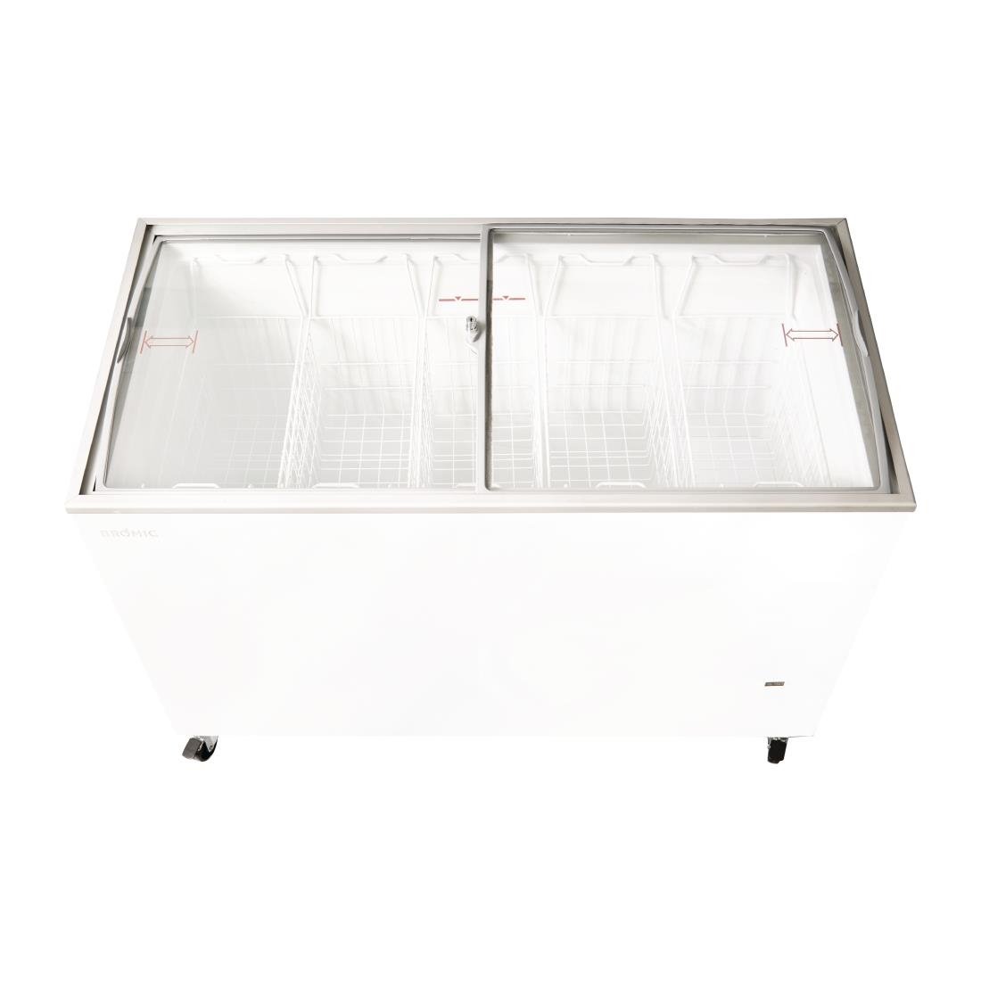 Bromic CF0400ATCG-NR Display Chest Freezer - Curved Glass Top - 352Ltr • PAS-DD919