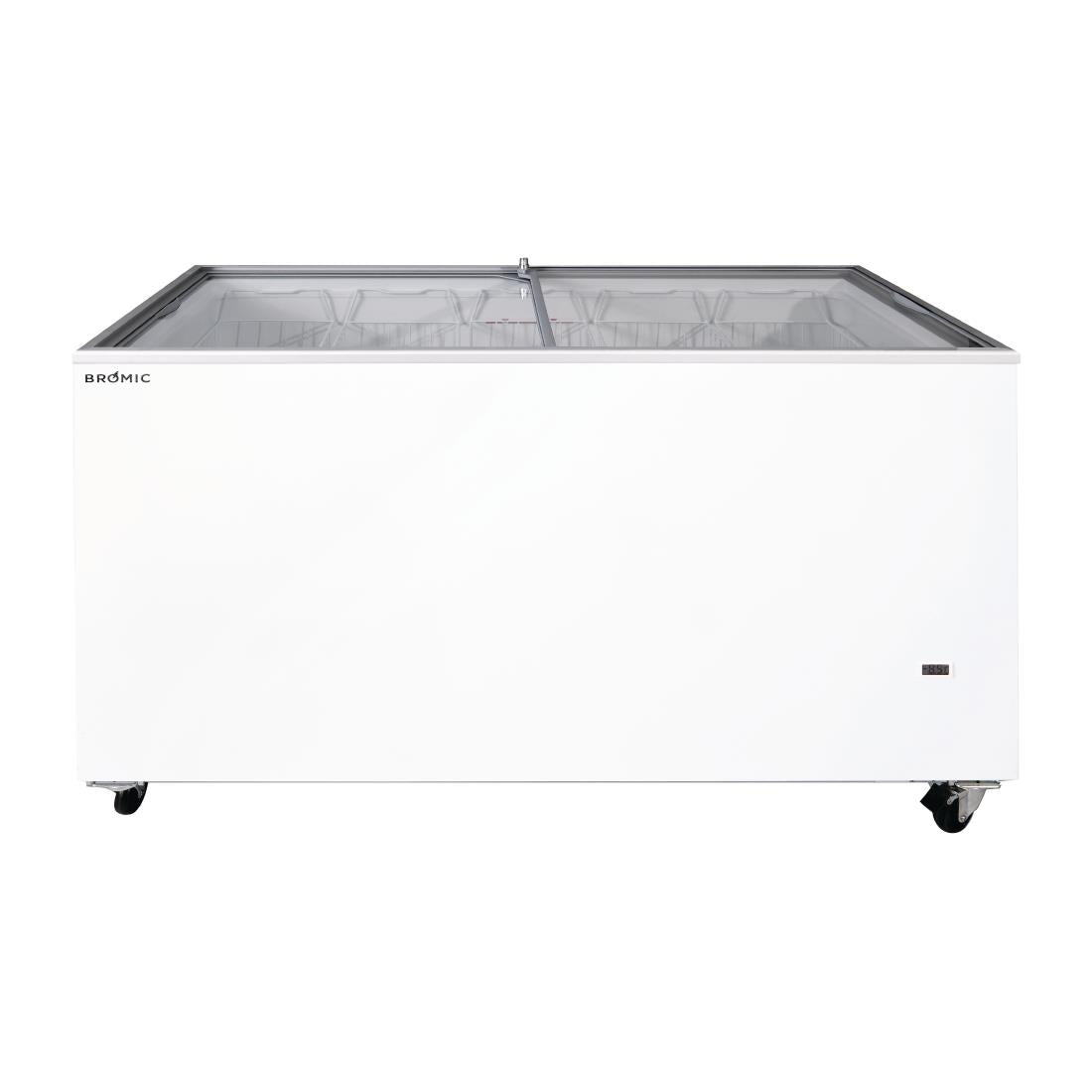 Bromic CF0400FTFG-NR Display Chest Freezer - Flat Glass Top - 401Ltr • PAS-DD922