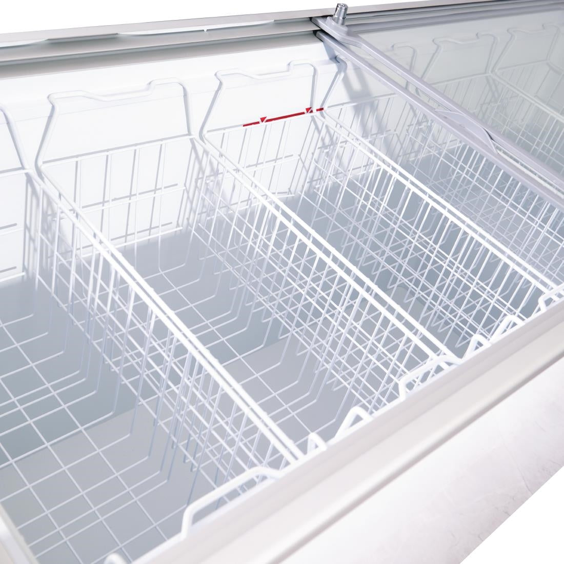 Bromic CF0400FTFG-NR Display Chest Freezer - Flat Glass Top - 401Ltr • PAS-DD922