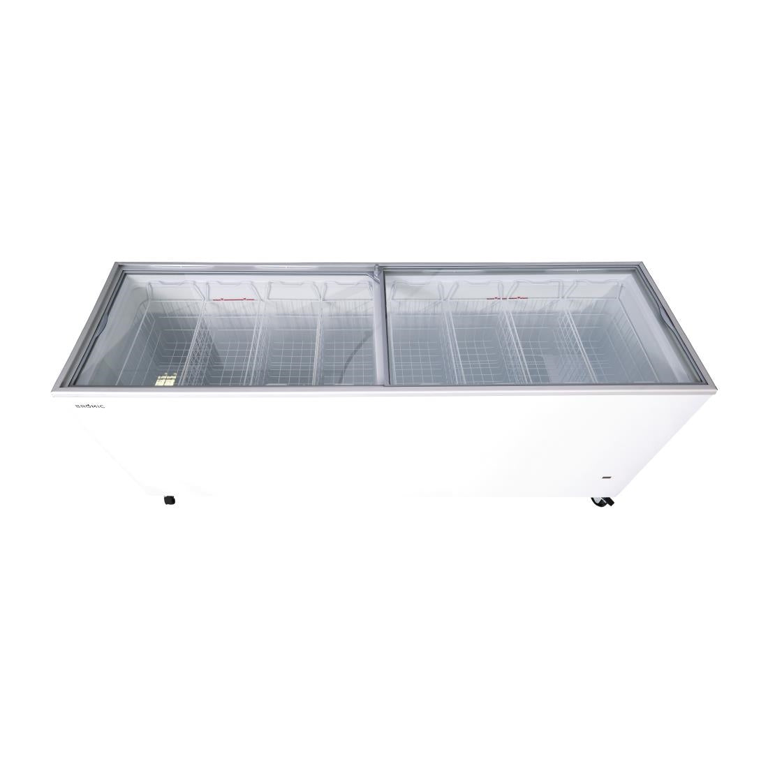 Bromic CF0700FTFG-NR Display Chest Freezer - Flat Glass Top - 670Ltr • PAS-DD924