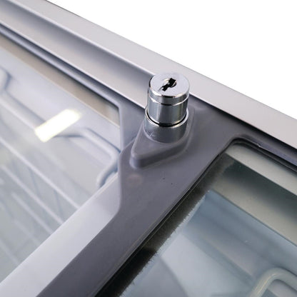 Bromic CF0700FTFG-NR Display Chest Freezer - Flat Glass Top - 670Ltr • PAS-DD924