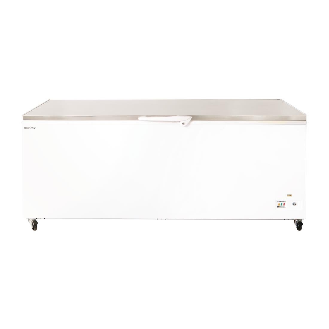 Bromic CF0700FTSS-NR Storage Chest Freezer - Flat Stainless Steel Top - 675Ltr • PAS-DD925