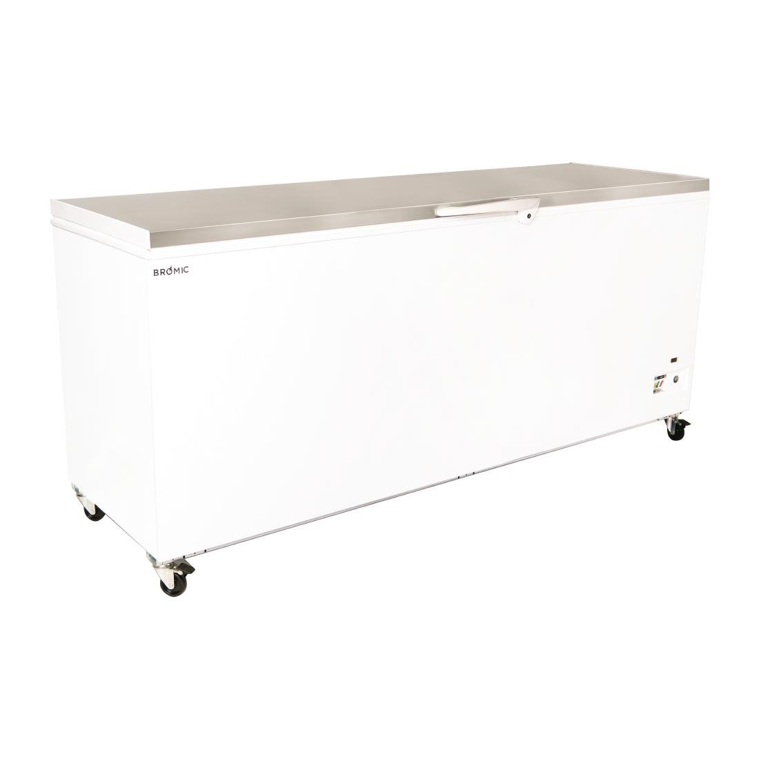 Bromic CF0700FTSS-NR Storage Chest Freezer - Flat Stainless Steel Top - 675Ltr • PAS-DD925