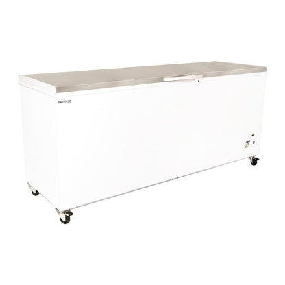 Bromic CF0700FTSS-NR Storage Chest Freezer - Flat Stainless Steel Top - 675Ltr • PAS-DD925