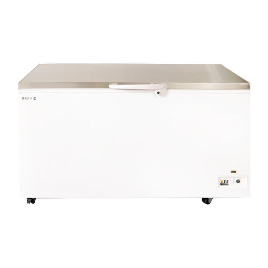 Bromic CF0500FTSS-NR Storage Chest Freezer - Flat Stainless Steel Top - 492Ltr • PAS-DD926