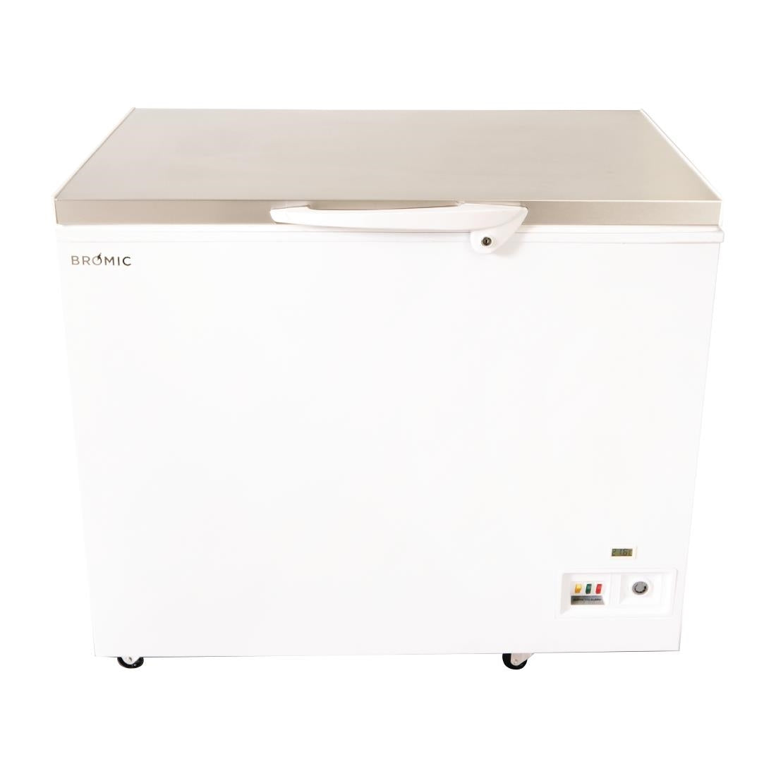Bromic CF0300FTSS-NR Storage Chest Freezer - Flat Stainless Steel Top - 296Ltr • PAS-DD927