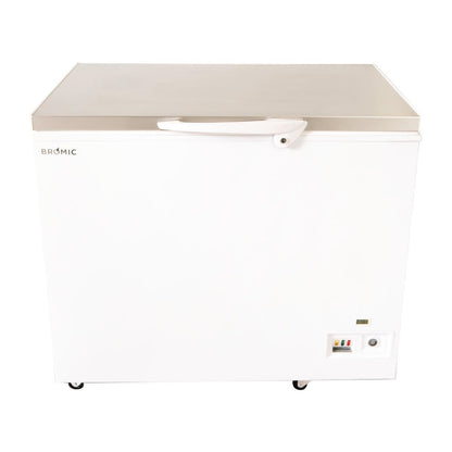 Bromic CF0300FTSS-NR Storage Chest Freezer - Flat Stainless Steel Top - 296Ltr • PAS-DD927