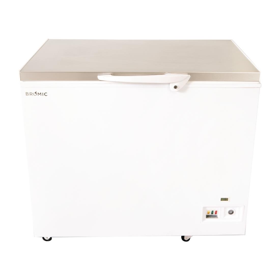 Bromic CF0300FTSS-NR Storage Chest Freezer - Flat Stainless Steel Top - 296Ltr • PAS-DD927