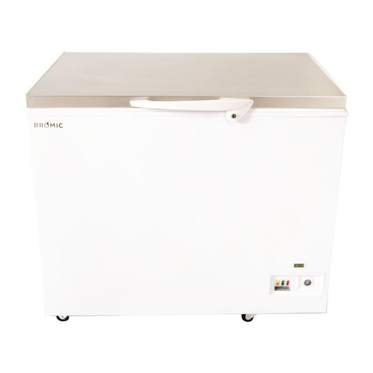 Bromic CF0300FTSS-NR Storage Chest Freezer - Flat Stainless Steel Top - 296Ltr • PAS-DD927