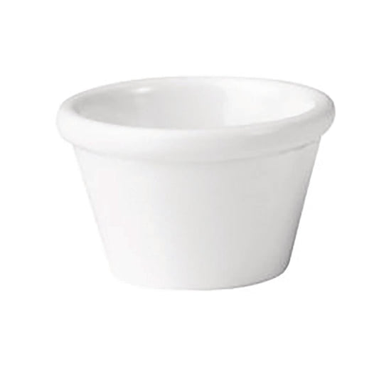Ryner Melamine Ramekin White - 45ml • PAS-DD928