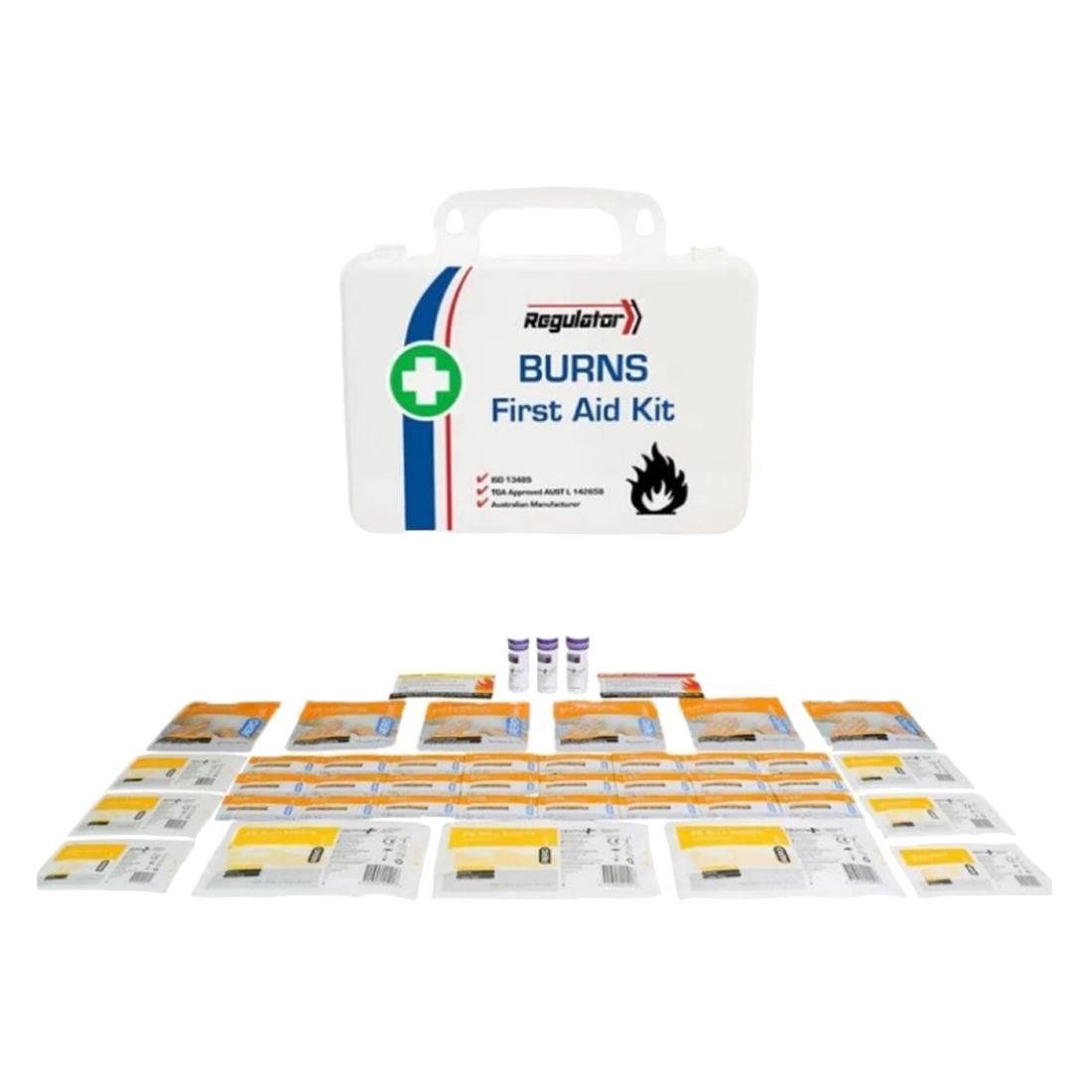 Regulator Burn Series First Aid Kit - Small (Suits 1-10 People) • PAS-DD970