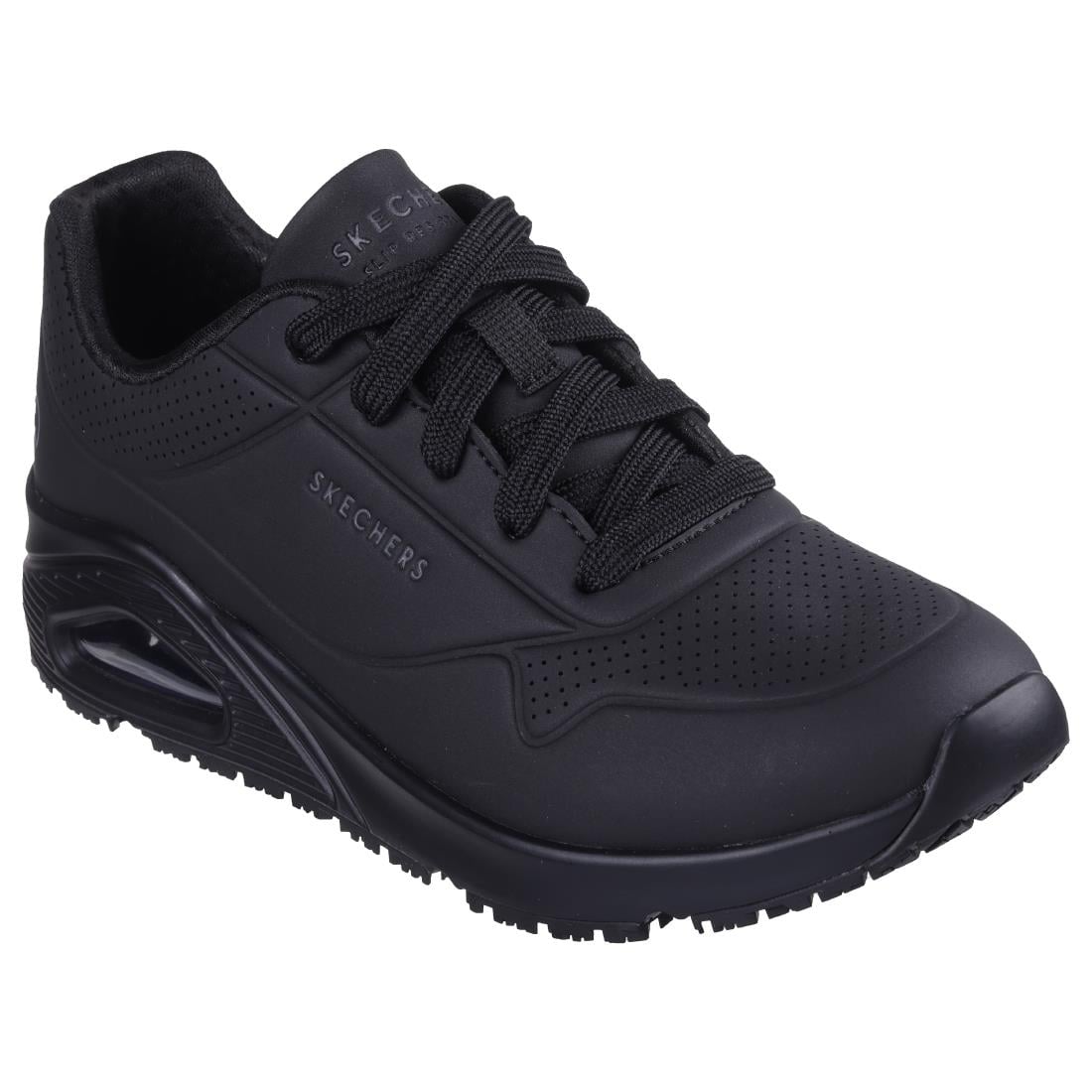 Skechers Uno SR Womens Work Shoe -  Black - Size 9 • PAS-DD973-9