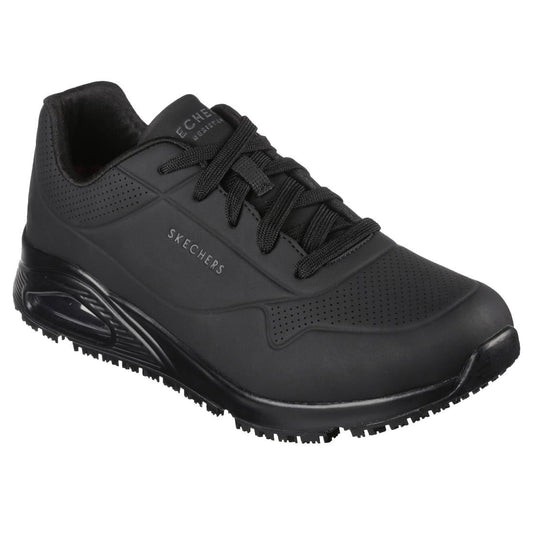 Skechers Uno SR Sutal Mens Work Shoe -  Black • PAS-P_DD974