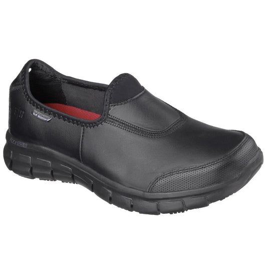 Skechers Sure Track Womens Work Shoe -  Black • PAS-P_DD975