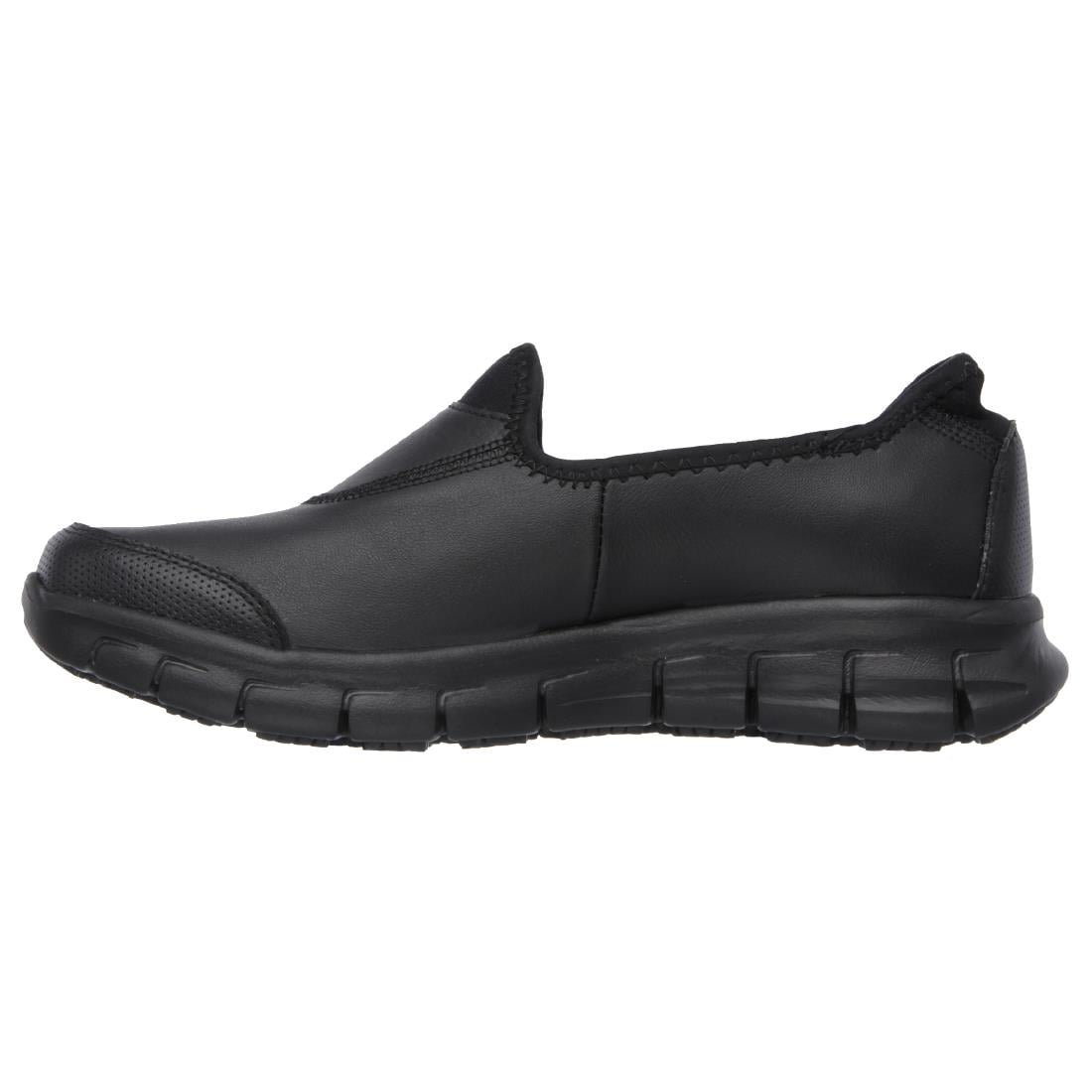 Skechers Sure Track Womens Work Shoe -  Black - Size 5 • PAS-DD975-5