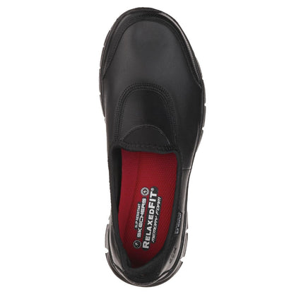Skechers Sure Track Womens Work Shoe -  Black - Size 6 • PAS-DD975-6