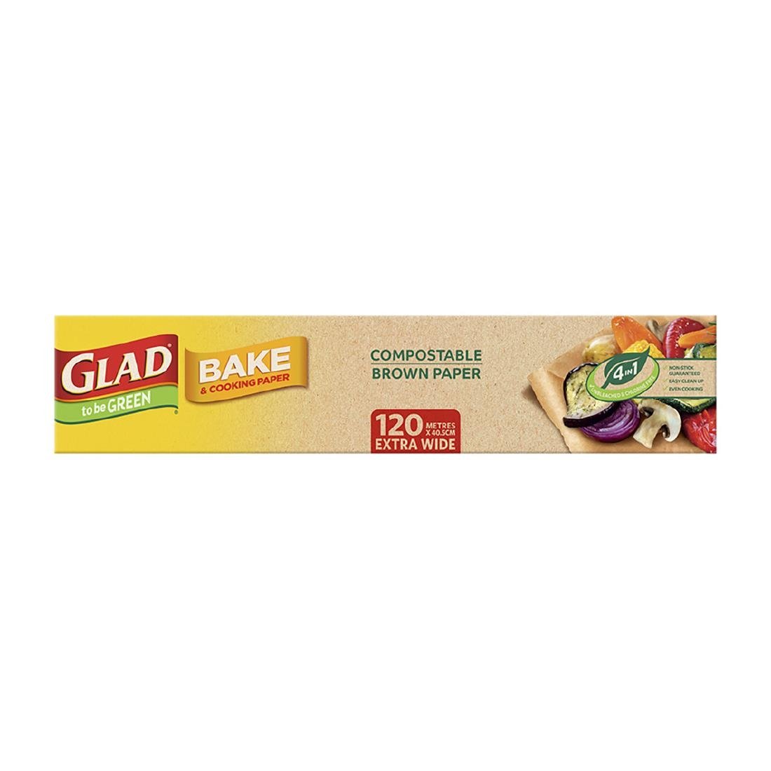 Glad to be Compostable Bake & Cooking Paper - 120m x 405mm • PAS-DD987