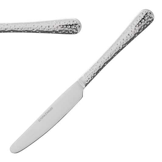 Olympia Tivoli Table Knife (12 Pack) (Legnth: 235mm | Pack Quantity: 12) • PAS-DE381