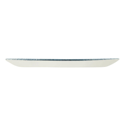 Churchill Studio Prints Raku Oblong Plate Topaz Blue 298mm (12 Pack) (Pack of 12) • PAS-DE881