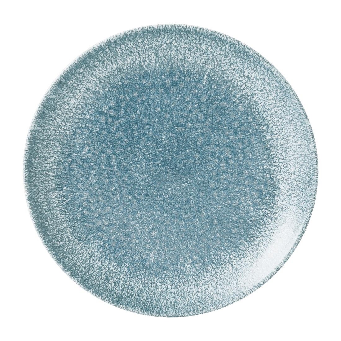 Churchill Studio Prints Raku Round Plate Topaz Blue 165mm (12 Pack) (Pack of 12) • PAS-DE885