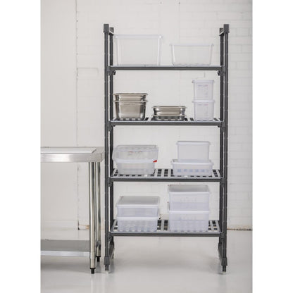 Cambro Camshelving Basics 4 Tier Shelving Starter Unit - 1830x915x540mm • PAS-DE903