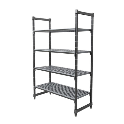 Cambro Camshelving Basics 4 Tier Shelving Starter Unit - 1830x1220x540mm • PAS-DE905
